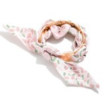 Wholesale textured Bangle Woven Bandana Bracelet D