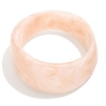 Wholesale marbled Acetate Bangle Bracelet D