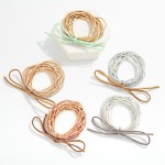 Wholesale set Rhinestone Studded Stretch Bracelets D