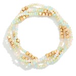 Wholesale set Three Faceted Metal Square Beads D