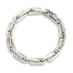 Wholesale metal Paperclip Chain Link Bracelet D