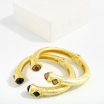 Wholesale hammered Metal Hinged Cuff Bracelet Rhinestone Edges D