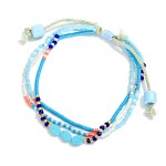 Wholesale adjustable Multi Colored Friendship Bracelet Beads Adjustable One Fits