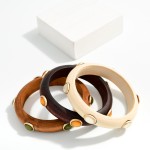 Wholesale wood Bangle Bracelet Oval Acetate Details D