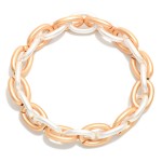 Wholesale metal Chain Link Bracelet D