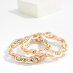 Wholesale metal Chain Link Bracelet D