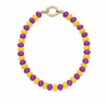 Wholesale two Beaded Game Day Stretch Bracelet D