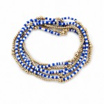 Wholesale set Metal Heishi Bead Beaded Stretch Bracelets D