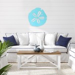 Wholesale sand Dollar Metal Wall Art Gauge Powder Steel Weather Proof Made USA S