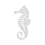 Wholesale seahorse Metal Wall Art Gauge Powder Steel Weather Proof Made USA Stra