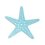 Wholesale starfish Metal Wall Art Gauge Powder Steel Weather Proof Made USA Stra