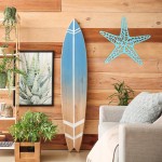 Wholesale starfish Metal Wall Art Gauge Powder Steel Weather Proof Made USA Stra