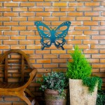 Wholesale butterfly Metal Wall Art Gauge Powder Steel Weather Proof Made USA Str