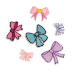 Embroidered Bow Patch

- Approximately 2 "L
- Iron-On / Sew-On Application