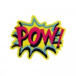 Wholesale embroidered POW Patch L Iron Sew Application