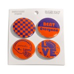 Wholesale set Four Game Day Football Button Pins L