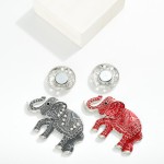 Wholesale enamel Elephant Brooch Pin L Magnetic Pin
