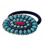 Wholesale western concho hair tie diameter