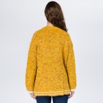 Wholesale do everything Love Brand Varsity Confetti Knit Cardigan Pockets One fi