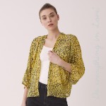 Wholesale do everything Love Brand Women s Lightweight Leopard Print Crop Kimono