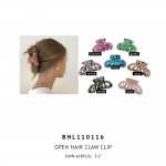 Wholesale acrylic Claw Hair Clip Acrylic Long