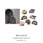 Wholesale acrylic Claw Hair Clip Acrylic Long