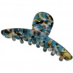 Wholesale acrylic Oval Hair Claw Clip Acrylic Long