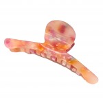 Wholesale acrylic Oval Hair Claw Clip Acrylic Long