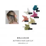 Wholesale acrylic Butterfly Claw Hair Clip Acrylic Long