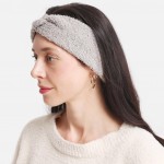 Wholesale super Soft Fuzzy Knit Headwraps Assorted Pack Assorted Colors Colors P