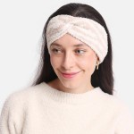 Wholesale super Soft Fuzzy Knit Headwraps Assorted Pack Assorted Colors Colors P
