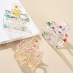 Wholesale resin Hair Clip Pressed Flowers