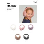 Wholesale c C EM Faux Fur Sherpa Ear Muffs One Fits Most Adjustable Band Polyest