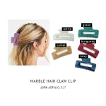 Wholesale do Everything Love Rectangular Resin Hair Claw L