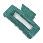 Wholesale do Everything Love Rectangular Multi toned Resin Hair Clip L