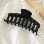 Wholesale large Solid Color Matte Hair Claw L
