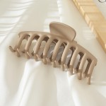 Wholesale large Solid Color Matte Hair Claw L