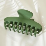 Wholesale solid Color Matte Hair Claw L