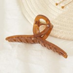 Wholesale translucent Criss Cross Hair Claw L