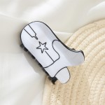 Wholesale solid Color Acrylic Cowboy Boot Hair Claw L