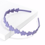 Wholesale flower Lined Acrylic Headband One Fits Most Flexible Grips Hold Place