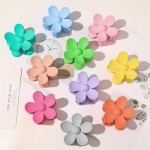 Wholesale matte Flower Hair Clip W