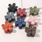 Wholesale matte Flower Claw Hair Clip L