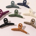 Wholesale criss Cross Solid Color Matte Hair Claw L