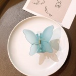 Wholesale frosted Butterfly Hair Clip W