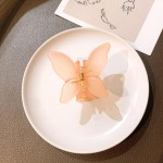 Wholesale frosted Butterfly Hair Clip W