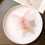 Wholesale frosted Butterfly Hair Clip W