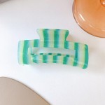 Wholesale striped Acetate Hair Clip W