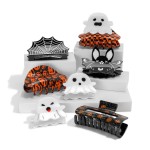 Wholesale halloween Pumpkin Rectangle Hair Claw Clip L