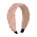 Chiffon Braided Headband

- One Size Fits Most